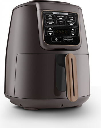 Karaca Air Pro Cook XL 2 in 1 Konuşan Airfryer Walnut Brown 4 Kişilik
