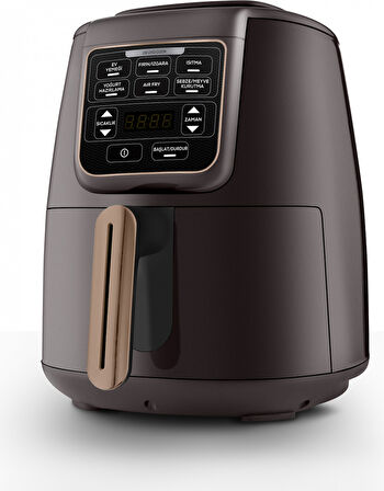 Karaca Air Pro Cook XL 2 in 1 Konuşan Airfryer Walnut Brown 4 Kişilik