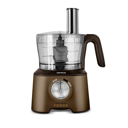 Karaca Mastermaid Power Multifunctional 10 in 1 Mutfak Robotu 2000W Walnut Brown 