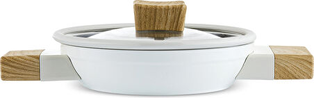 Karaca Swiss Crystal Creamy Wood 6 Parça Sahan Seti