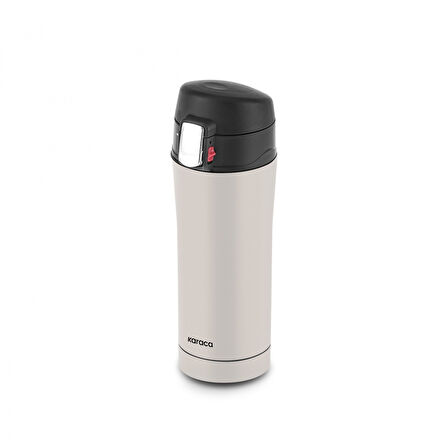 Karaca Pluton Çelik Sızdırmaz Termos Krem 450 ml