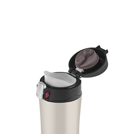 Karaca Pluton Çelik Sızdırmaz Termos Krem 450 ml