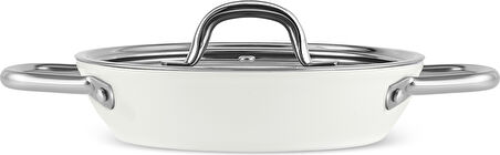 Karaca x Refika Birgül Swiss Crystal Metal Kulplu 6 Parça Sahan Set Creamy