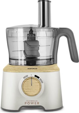 Karaca Mastermaid Power Multifunctional 10 in 1 Mutfak Robotu 2000W Wood Craft