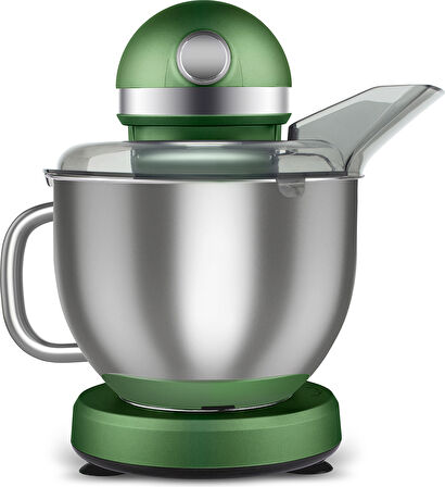 Karaca Mastermaid Chef Pro Çift Kollu 1750W Stand Mikser Emerald Green