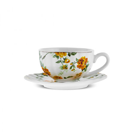 Karaca Flora 6 Kişilik Kahve Fincan Takımı 90 ml