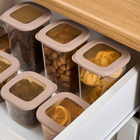 Karaca Rise 9'lu Saklama Kabı Kahverengi