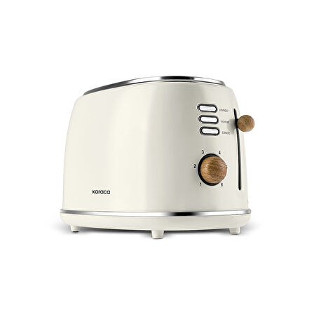 Karaca Retro Wood Ekmek Kızartma Makinesi 2 Dilim Kapasiteli 