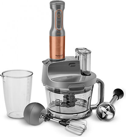 Karaca Mastermaid Prosteel 2000W Mutfak Robotu Galactic Bronze