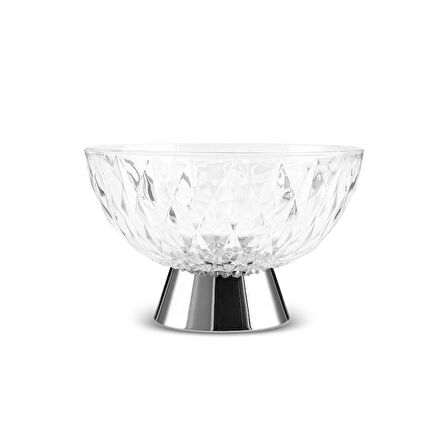 Karaca Samba 2'li Set Servislik ve Meyvelik Silver