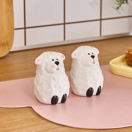 Karaca Sheepy Tuzluk ve Biberlik Beyaz