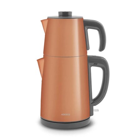 Karaca Gurme Premium Inox Evlilik Paketi Tost, Kahve, Çay Makinesi ve Mutfak Robotu Galactic Bronze