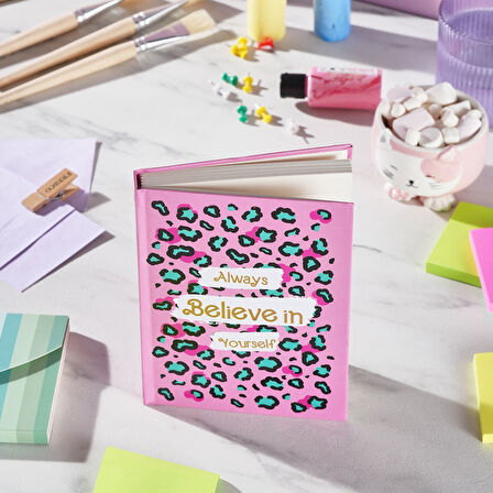 Karaca Container Believe In Yourself 96 Yaprak Çizgili Sert Kapak Defter