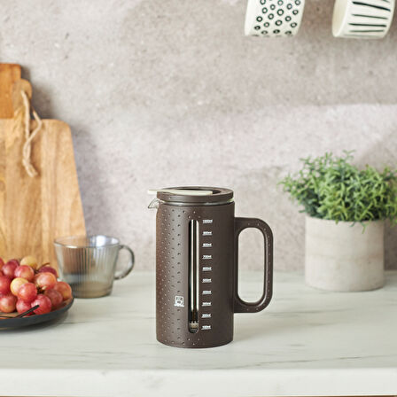 Karaca Vini French Press 1000 ml Kahverengi