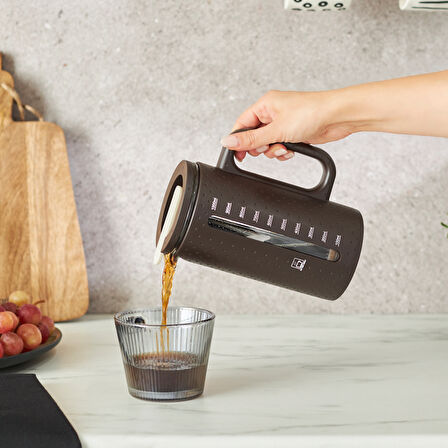 Karaca Vini French Press 1000 ml Kahverengi