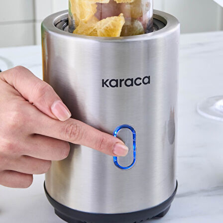 Karaca Smooth and Move Inox 350W Personal Kişisel Smoothie Blender 