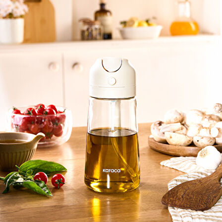 Karaca Flowy Airfry Cam Sprey Yağdanlık 450 ml 