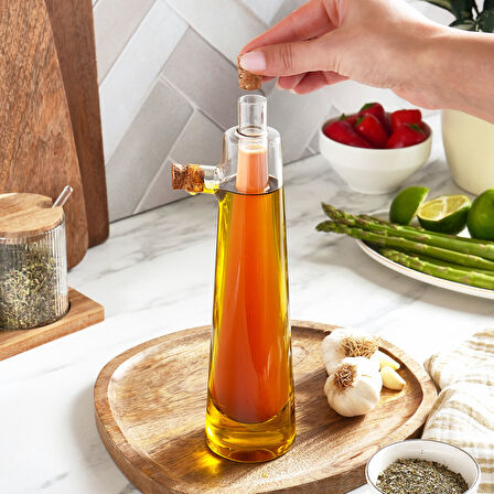 Karaca Sierra Cam Yağdanlık ve Sirkelik 220 ml 