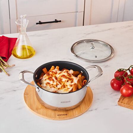 Karaca Plasma Steel 316+ 3Ply Tencere 20 cm