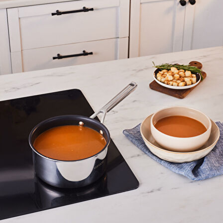 Karaca Plasma Steel 316+ 3Ply Sosluk 18 cm