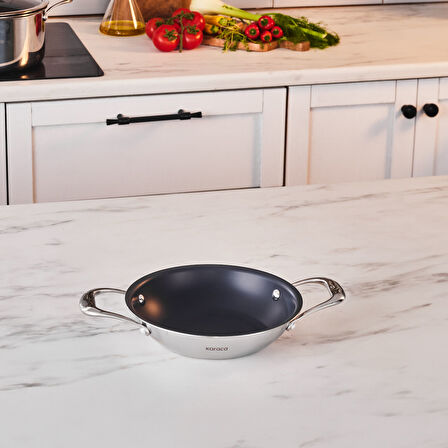 Karaca Plasma Steel 316+ 3Ply Sahan 20 cm