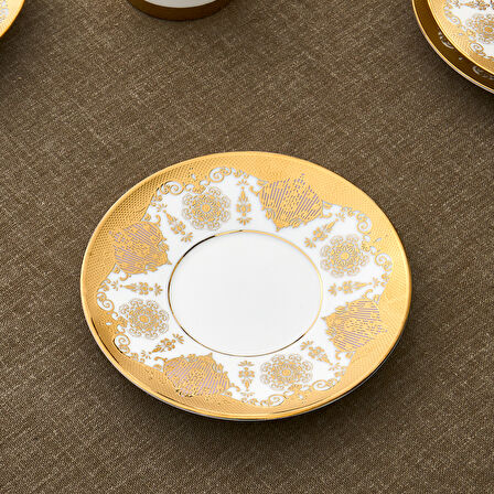 Karaca Azize 6 Kişilik Kahve Fincan Takımı 80 Ml