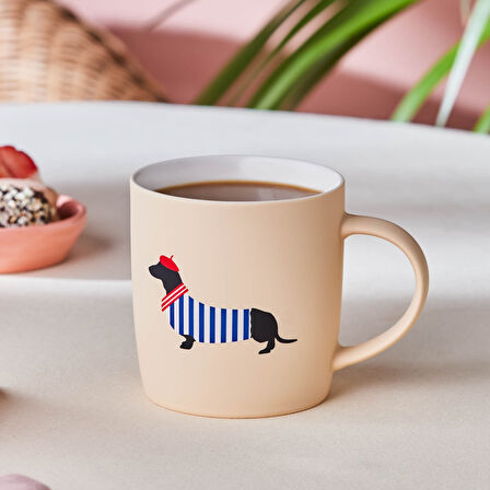 Karaca Soft Touch Animal Cookie Mug 350 Ml