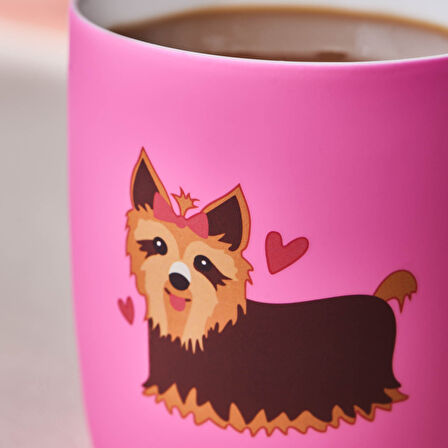 Karaca Soft Touch Animal Lady Mug 350 Ml
