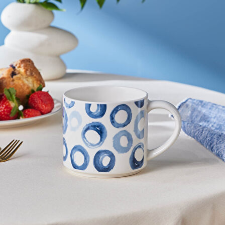 Karaca Alize Desenli Mug 390 Ml