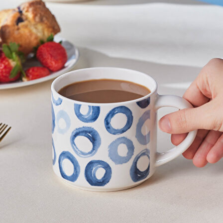 Karaca Alize Desenli Mug 390 Ml