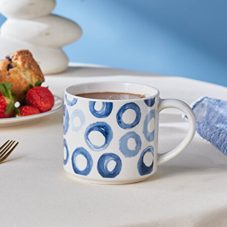 Karaca Alize Desenli Mug 390 Ml
