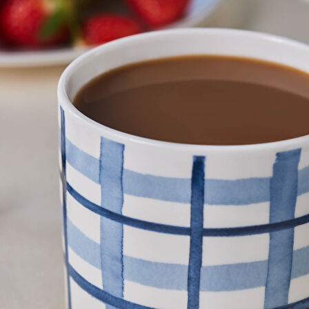 Karaca Alize Kareli Mug 390 Ml