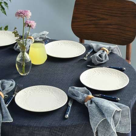 Karaca Safir 6 Parça Porselen Pasta Takımı 21 cm