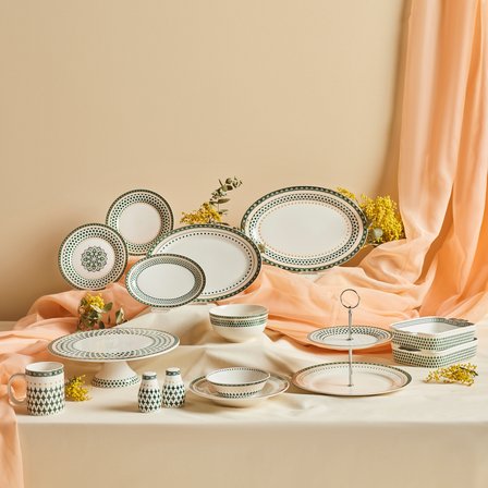 Karaca Melda Kayık Tabak 35 Cm