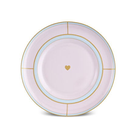 Karaca Talya Pasta Tabağı Pembe 20 Cm
