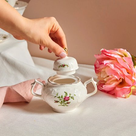 Karaca Vintage Rose Şekerlik 12 cm