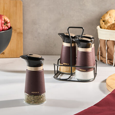 Karaca New Latin 5 Parça Cam Baharat Seti