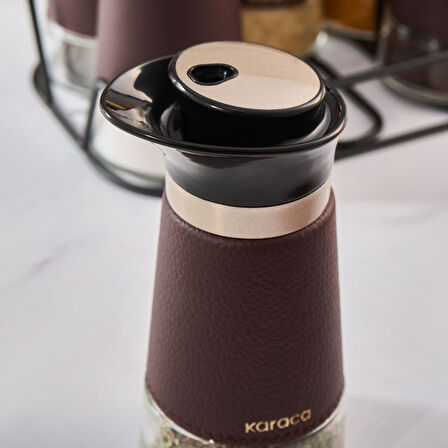 Karaca New Latin Standlı 7 Parça Baharat Seti 100 ml 