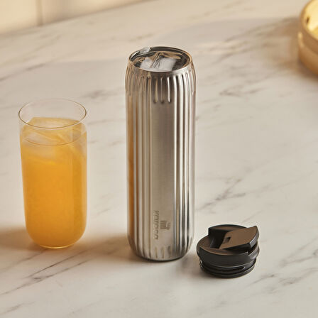 Karaca Rimo Sızdırmaz Çelik Termos 600 ml Inox