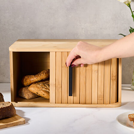 Karaca Pamir Bambu Ekmek Kutusu