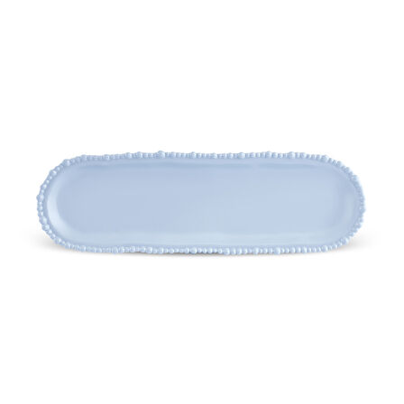 Karaca Perla Melamin Kayık Tabak 44 cm Mavi