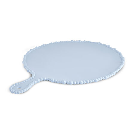 Karaca Perla Melamin Yuvarlak Peynir Tabağı 42 cm Mavi