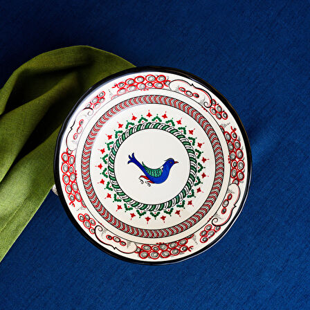 Karaca İznik Serisi Kuş Salata Kasesi 24 cm
