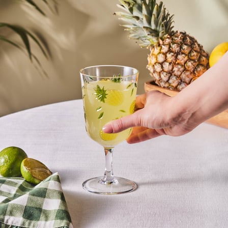Karaca Pina Akrilik Kadeh 400 ml Şeffaf