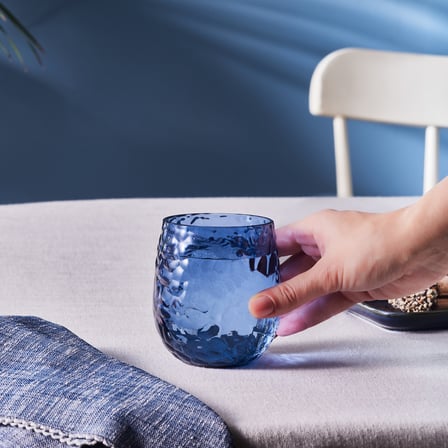 Karaca Amalfi Akrilik Su Bardağı 370 ml Marine Blue