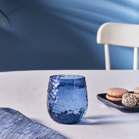 Karaca Amalfi Akrilik Su Bardağı 370 ml Marine Blue