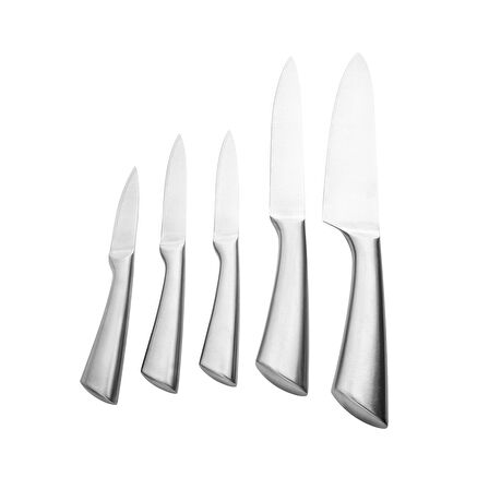 Karaca Retroway 6 Parça Standlı Bıçak Seti Siyah