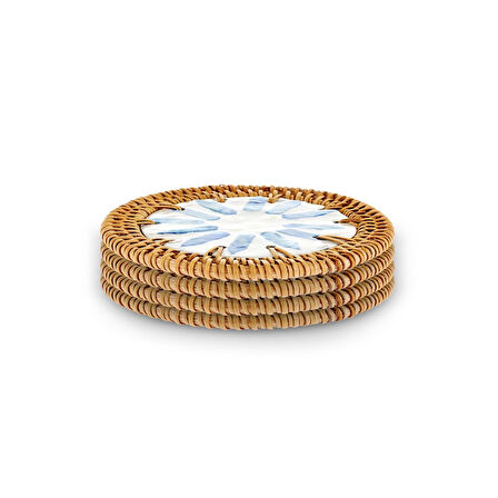 Karaca Erica 4'lü Set Bardak Altlığı 12 cm