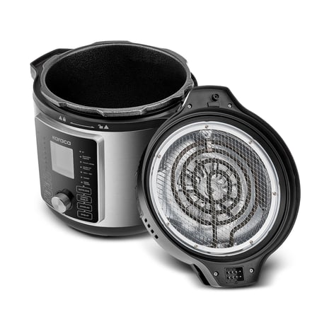 Karaca Cooker Elektrikli Basınçlı Pişirici Inox 1000W 6L