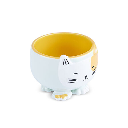 Karaca Kitty Çerezlik Sarı 7x9 cm